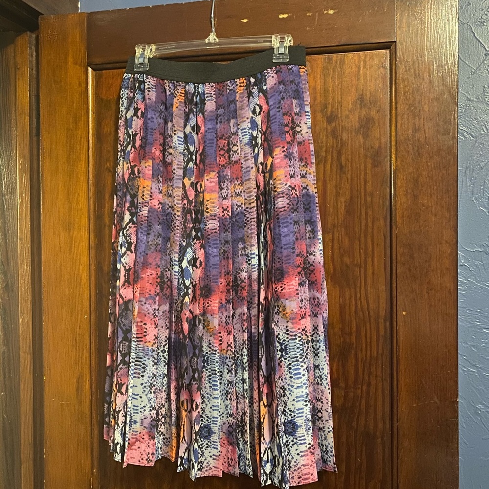 Bar III midi snake-print skirt from Macy’s